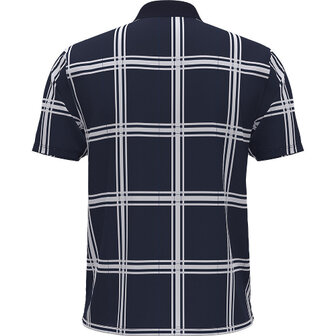 Under Armour ArmourDry Polo Fairway Plaid Navy