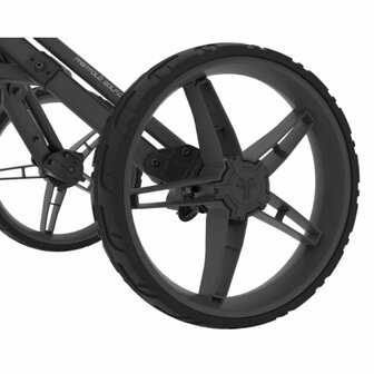 Fastfold Tri-Go Golftrolley Zwart