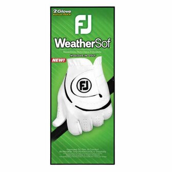 Footjoy Weathersof Golfhandschoen dames 2 Pack 2024