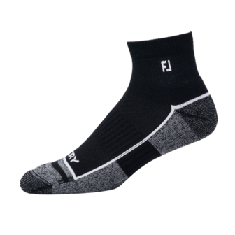 Footjoy ProDry Heren Sport Golfsokken quartersokken Zwart 39-46