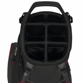 Titleist Players S5 StaDry Standbag Black Red Graphite