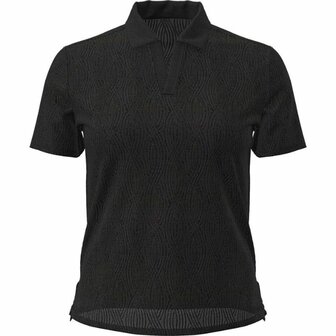 Under Armour Halo Bonded Jacquard Polo Zwart