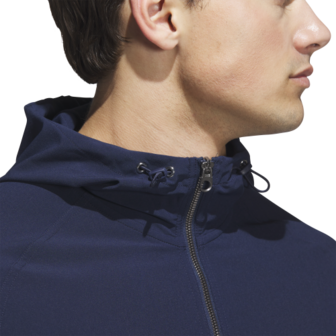 Adidas Heren Go-To Full Zip Windbreker Navy