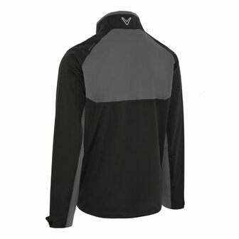 Callaway Stormlite 3 wasserdichter herren-Golf-Regenmantel Schwarz Grau