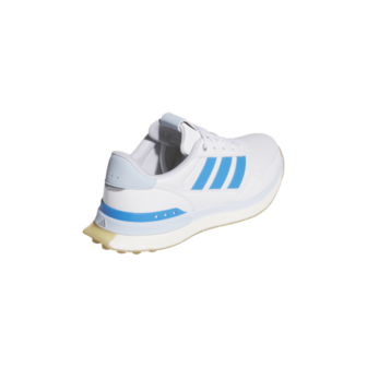 Adidas Dames S2G 26 Leather Spikeless Golfschoenen Wit-Blauw