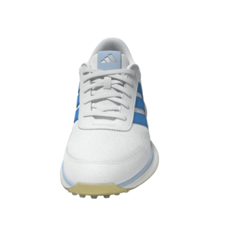 Adidas Dames S2G 26 Leather Spikeless Golfschoenen Wit-Blauw
