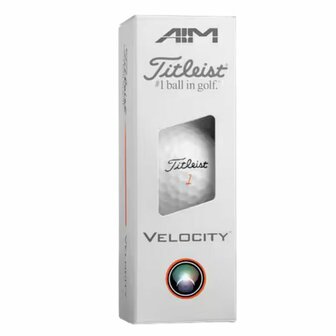 Titleist Velocity AIM Golfballen Wit 2026