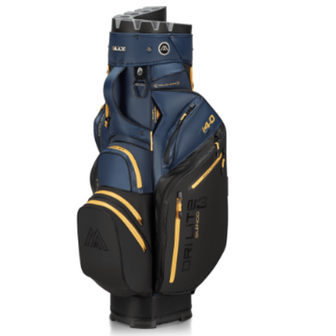 Big Max Silencio 3 Dri Lite Cartbag Navy Zwart Geel