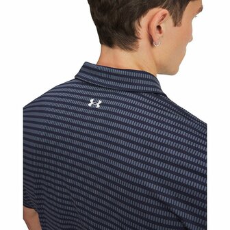 Under Armour T2G Printed Polo Midnight Navy Heren
