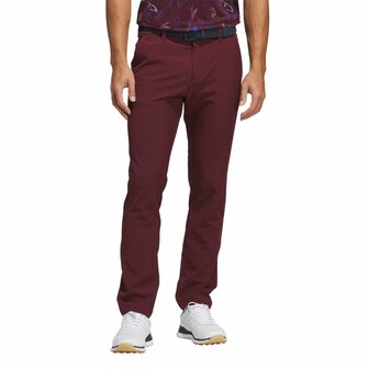 Adidas ULT365 Tapered Fit Stretch Heren Golfbroek Bordeaux