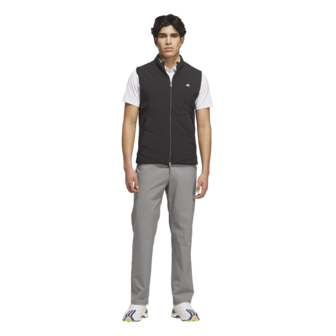 Adidas Ultimate365 Tour Deco Heren Golfpolo Wit Grijs