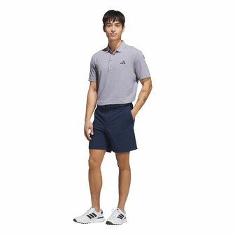 Adidas Ultimate365 Tour Deco Heren Golfpolo Slate Grijs