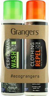Grangers Performance Wash + Clothing Repel Twin Pack