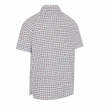 Callaway One Pimento Two Pimento Heren Golfpolo Wit