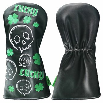 Legend Driver Headcover Lucky Zwart Groen