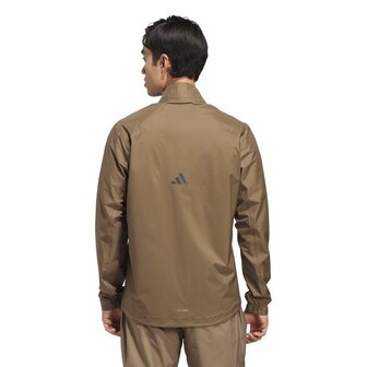Adidas Heren Waterdichte Golfjas Clima Performance Khaki