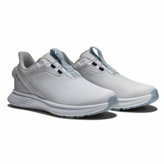 Footjoy Pulse BOA Dames Golfschoenen Wit Blauw