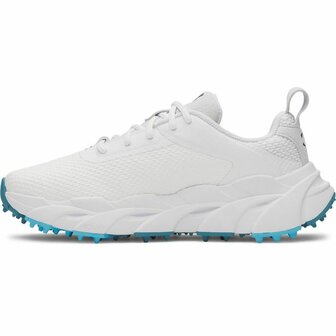 Under Armour Halo Tour SL Dames Golfschoenen Wit Blauw