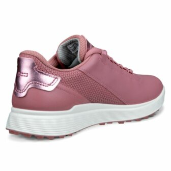 Ecco W Golf S-Casual Blush Old Rose Metallic Dames Golfschoenen