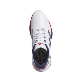 Adizero ZG Spikeless Heren Golfschoen Wit Navy