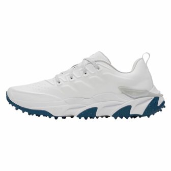 Under Armour Halo Tour SL Heren Golfschoenen Wit Blauw