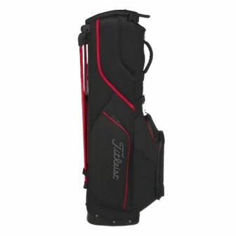 Titleist Players S5 StaDry Standbag Black Red Graphite