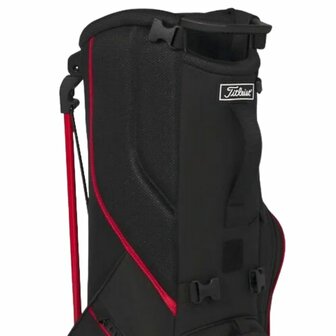 Titleist Players S5 StaDry Standbag Black Red Graphite