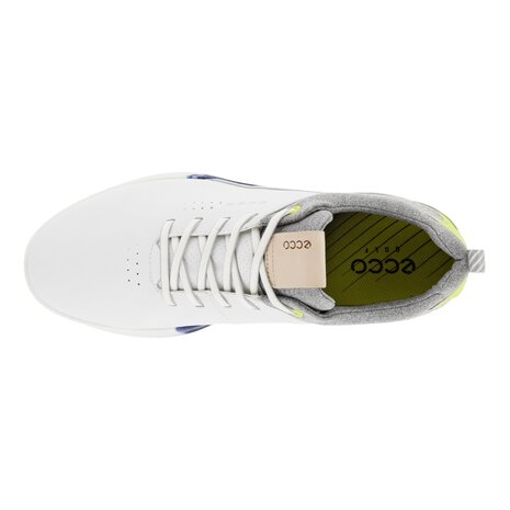 Ecco M Golf S-Three White Lime Punch