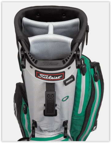 Titleist Players 4 Stadry Standbag Black Grey Green