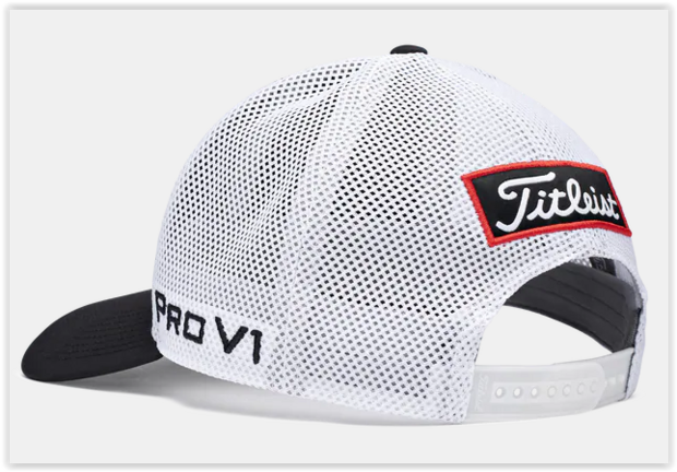 Titleist Tour Performance Mesh Hat (Charcoal White)