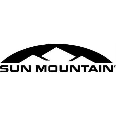 Sun Mountain H2NO Dual Canopy Golf Paraplu Pink Grijs