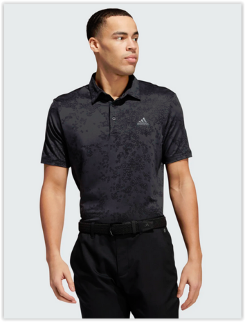 Adidas cheap polo black