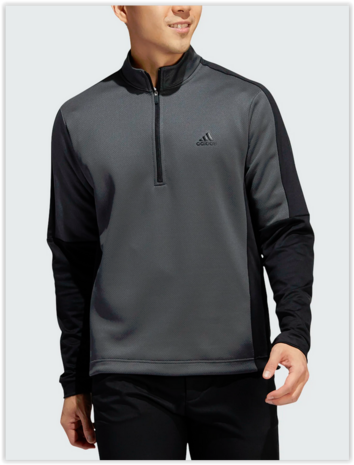 Adidas Lichtgewicht Quater Zipp Sweater Gresix Black