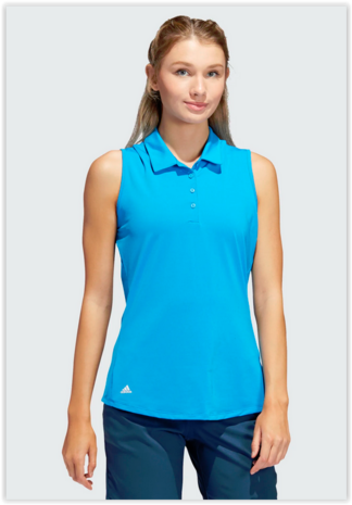 Adidas sleeveless polo new arrivals