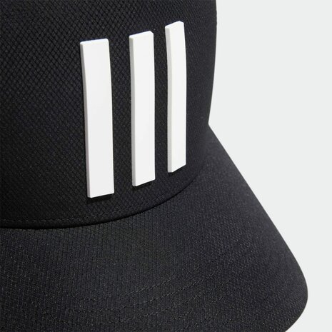 Golf Cap Adidas 3 Stripes Zwart