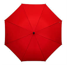 Golf Paraplu Windveer Extra Sterk Rood