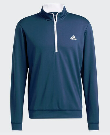 Adidas Lichtgewicht Quater Zipp Sweater CreNav