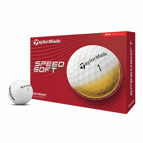 Golfballen Taylormade Speed Soft Wit