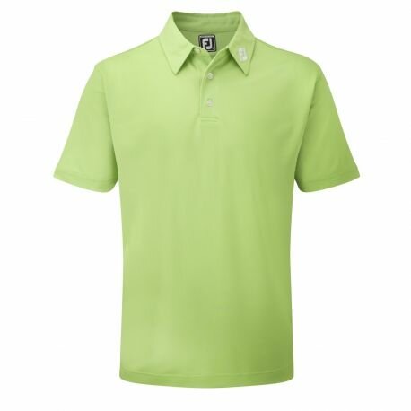 Footjoy Stretch Pique Polo Shirt Lime
