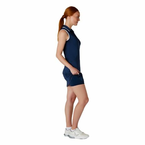 Callaway Women's Golf Dress Solid Sleeveless Navy