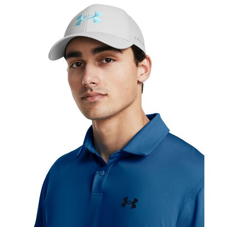 Casquette Under Armour Golf96 Hat-Halo Gray Sky Blue