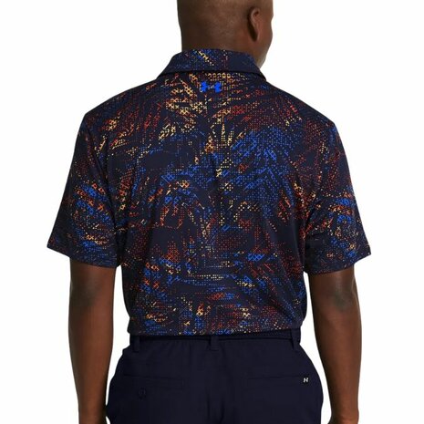 Under Armour Playoff Golfpolo 3.0 Printed- Polo-Blu-Color