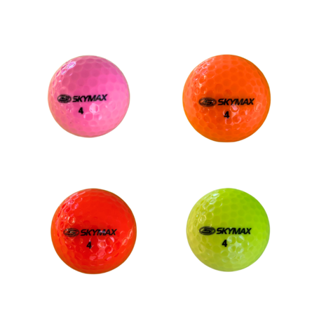 Golfballen Skymax 16 stuks verschillende kleuren