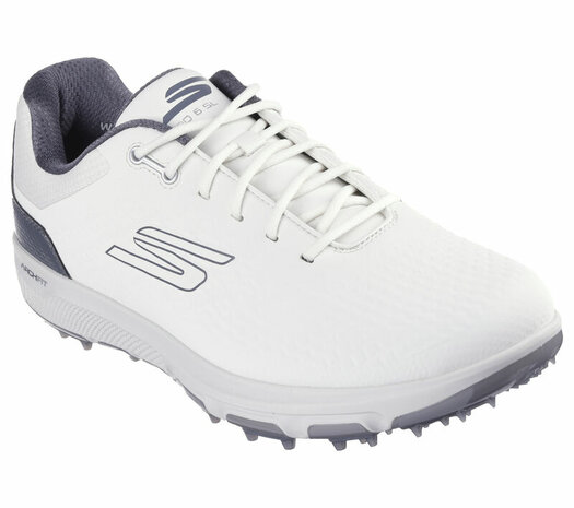 Skechers Go Golf Pro 6 SL Wit Charcoal Heren Golfschoenen