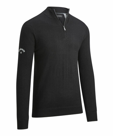 Callaway Windbreaker Mens Golf Sweater Black