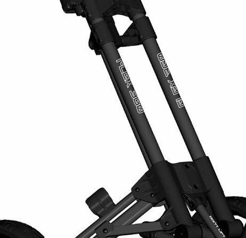 Fastfold Flex 360 Golftrolley Zwart Mat