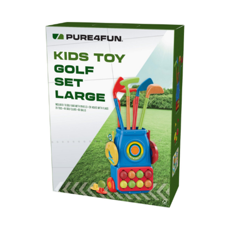 Pure4Fun Kids Toy Golf Set Large