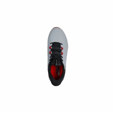 Skechers Go Golf Elite 6 Heren Golfschoenen Grijs Zwart Rood