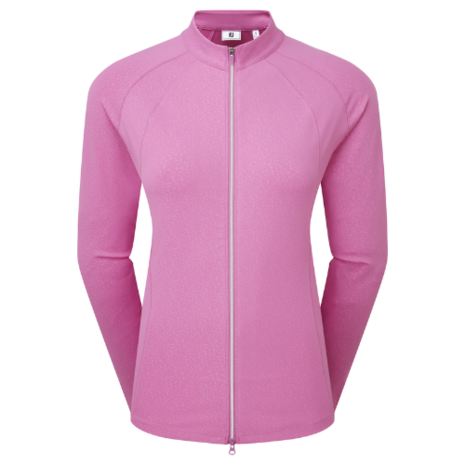 Footjoy Full Zipp Midlayer Womens Berry