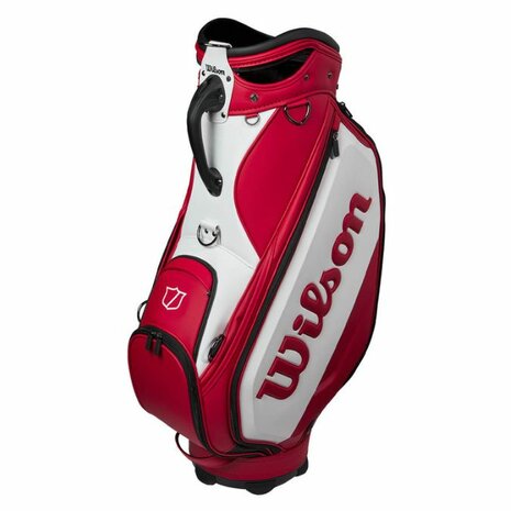 Wilson Staff Tour Bag Wit Rood